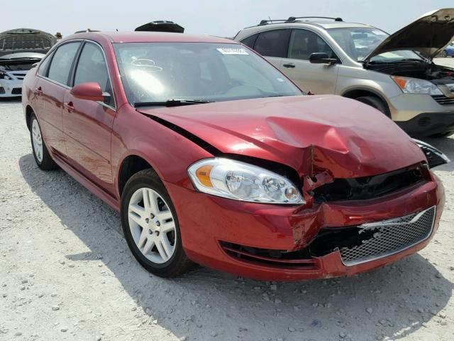 2G1WB5E36F1153671 - 2015 CHEVROLET IMPALA LIM RED photo 1