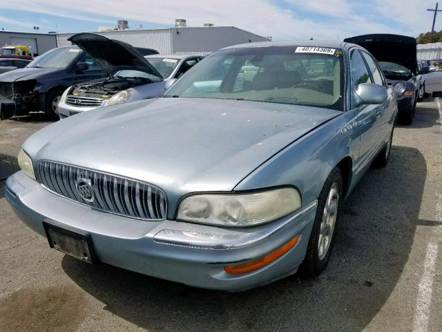 1G4CU541944163743 - 2004 BUICK PARK AVENU BLUE photo 2