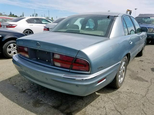 1G4CU541944163743 - 2004 BUICK PARK AVENU BLUE photo 4