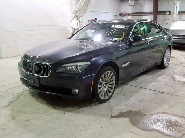 WBAKC8C5XBC432776 - 2011 BMW 750 LXI GRAY photo 2