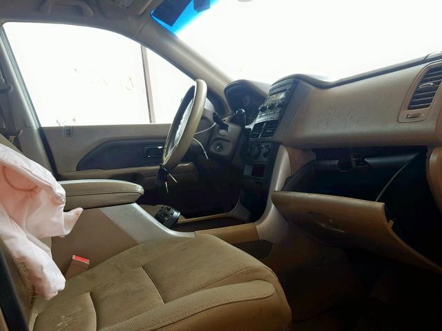 5FNYF28228B025840 - 2008 HONDA PILOT VP GOLD photo 5