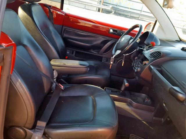 3VWRF31YX8M413819 - 2008 VOLKSWAGEN NEW BEETLE წითელი ფოტო 5