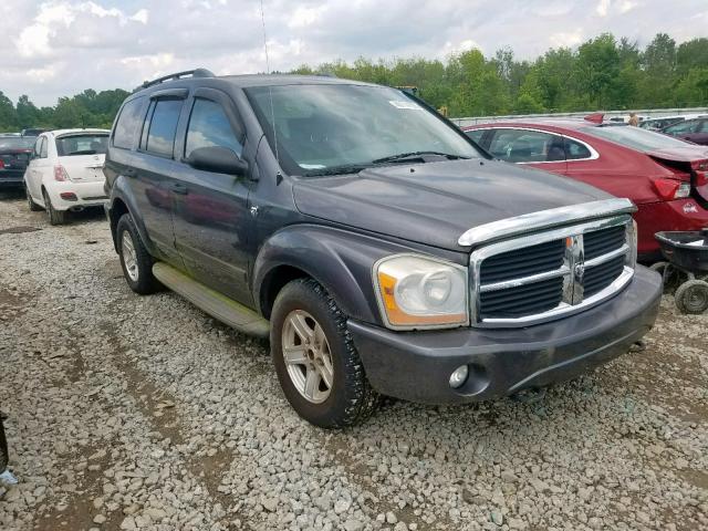 1D4HB48N64F201122 - 2004 DODGE DURANGO SL SILVER photo 1