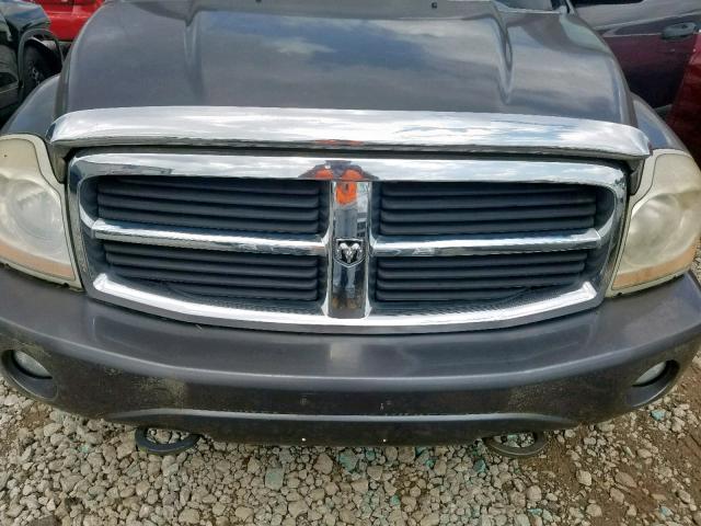 1D4HB48N64F201122 - 2004 DODGE DURANGO SL SILVER photo 7