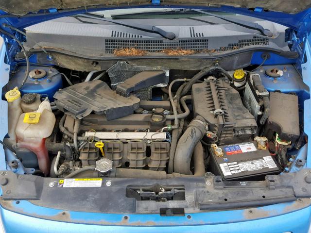 1B3HB48AX9D162971 - 2009 DODGE CALIBER SX BLUE photo 7