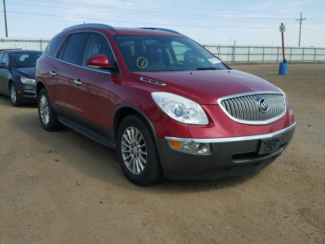5GAKRCED8CJ104912 - 2012 BUICK ENCLAVE MAROON photo 1