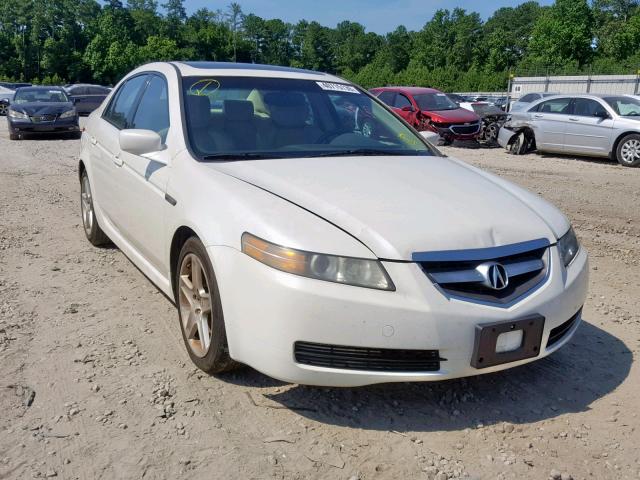 19UUA66216A045821 - 2006 ACURA 3.2TL WHITE photo 1