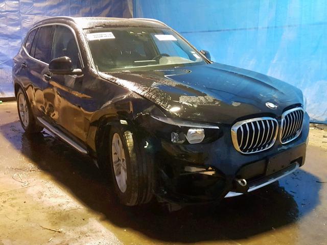 5UXTR9C57KLD91374 - 2019 BMW X3 XDRIVE3 BLACK photo 1