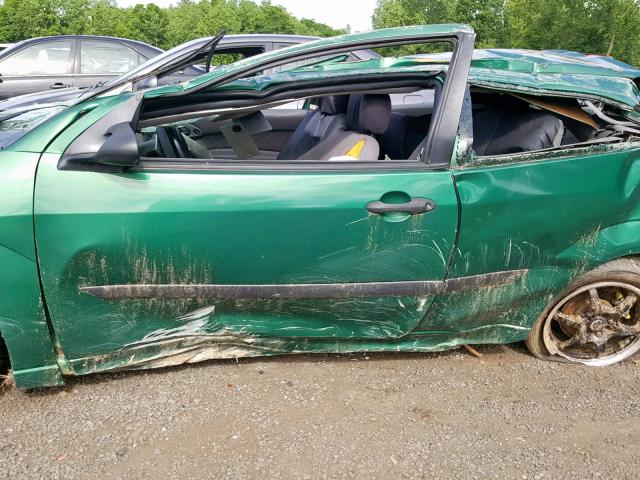 3FAHP31363R102986 - 2003 FORD FOCUS ZX3 GREEN photo 10