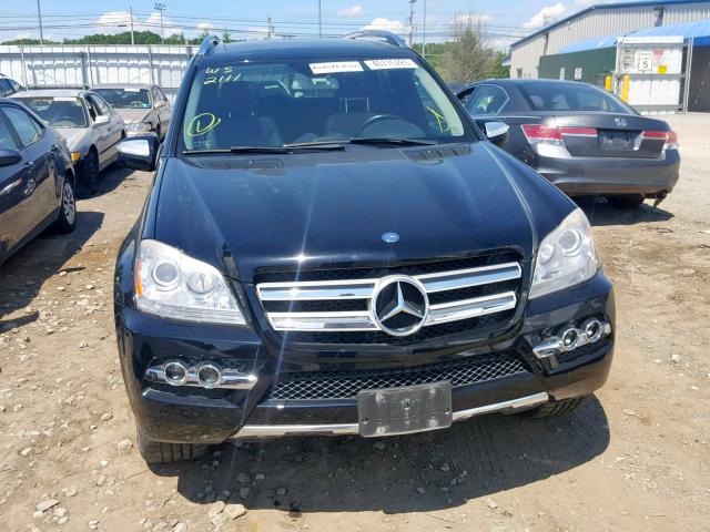 4JGBF2FE8AA572334 - 2010 MERCEDES-BENZ GL 350 BLU BLACK photo 9