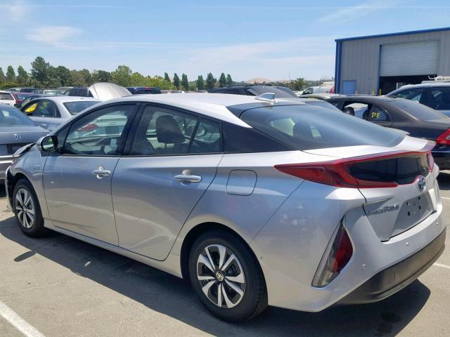 JTDKARFP4K3117600 - 2019 TOYOTA PRIUS PRIM 银色 照片 3