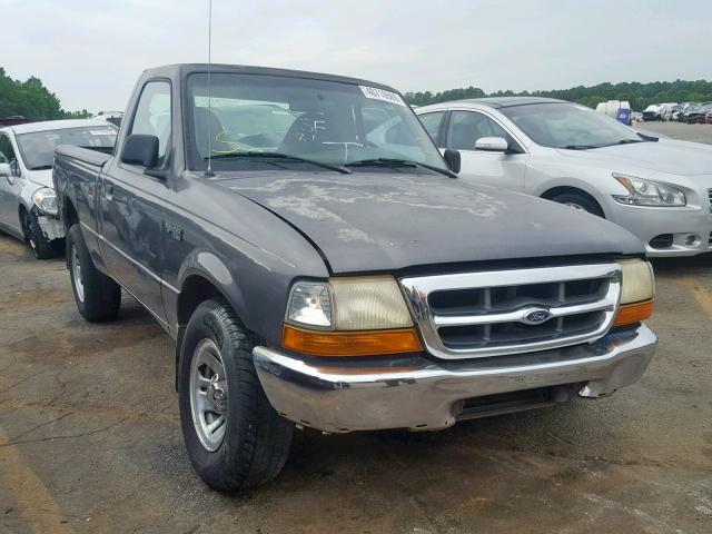 1FTYR10C1XUB06646 - 1999 FORD RANGER GRAY photo 1