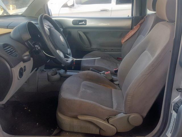 3VWBK21C94M402591 - 2004 VOLKSWAGEN NEW BEETLE ვერცხლისფერი ფოტო 5