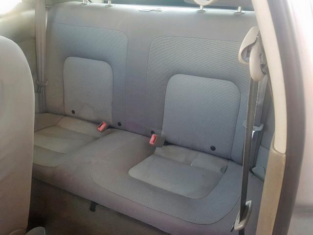 3VWBK21C94M402591 - 2004 VOLKSWAGEN NEW BEETLE ვერცხლისფერი ფოტო 6