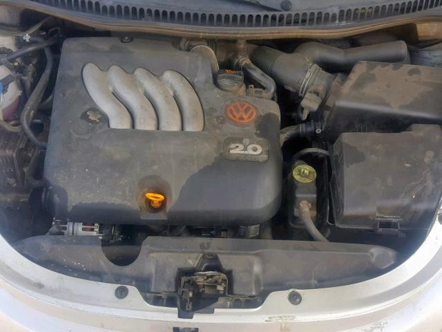 3VWBK21C94M402591 - 2004 VOLKSWAGEN NEW BEETLE ვერცხლისფერი ფოტო 7