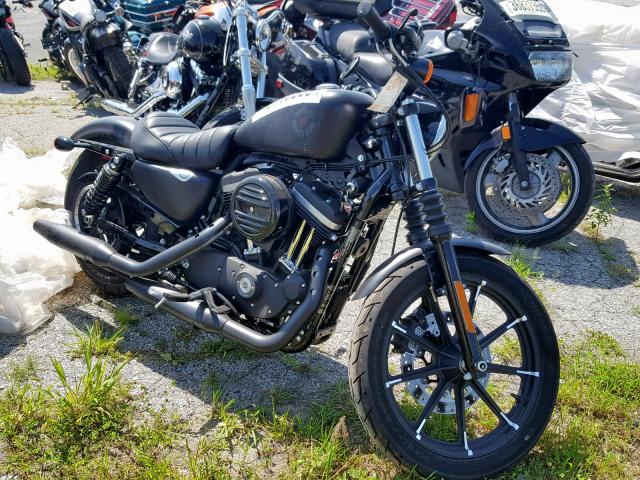 1HD4LE214KC421165 - 2019 HARLEY-DAVIDSON XL883 N BLACK photo 1