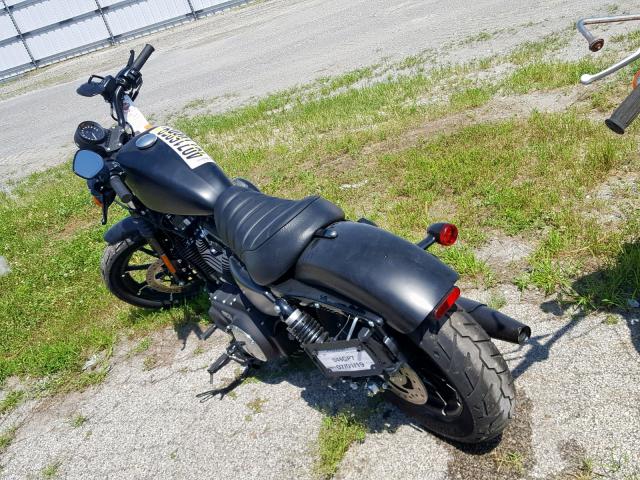 1HD4LE214KC421165 - 2019 HARLEY-DAVIDSON XL883 N BLACK photo 3