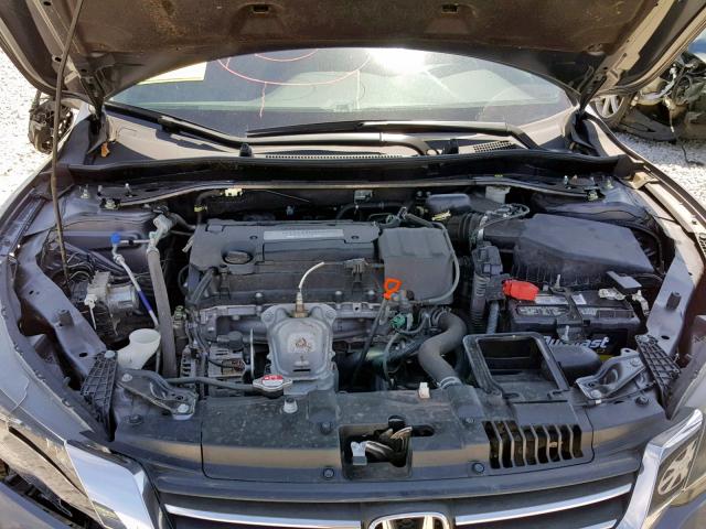 1HGCR2F88EA181749 - 2014 HONDA ACCORD EXL GRAY photo 7