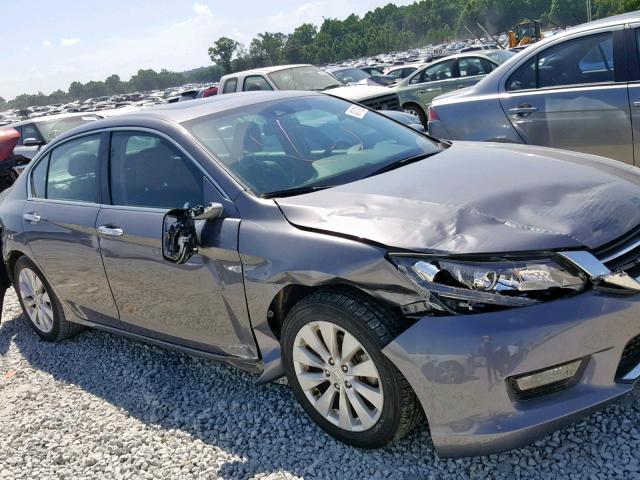 1HGCR2F88EA181749 - 2014 HONDA ACCORD EXL GRAY photo 9