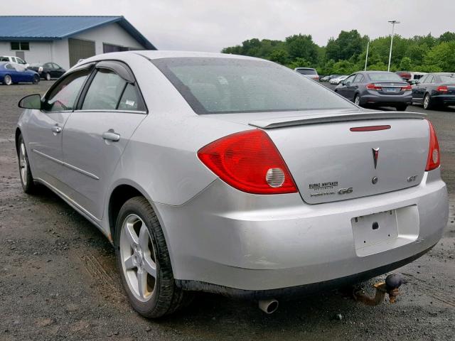 1G2ZH57N894109430 - 2009 PONTIAC G6 GT SILVER photo 3