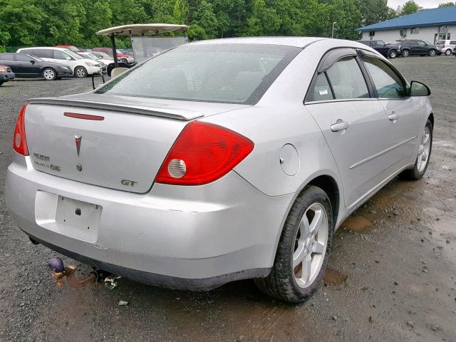 1G2ZH57N894109430 - 2009 PONTIAC G6 GT SILVER photo 4