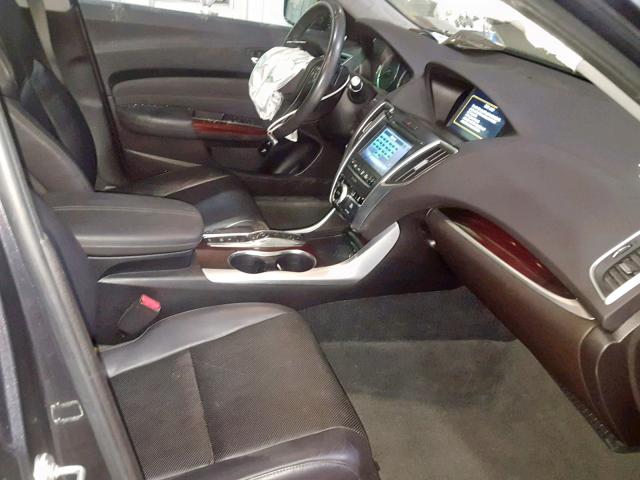 19UUB3F52FA004488 - 2015 ACURA TLX TECH GRAY photo 5