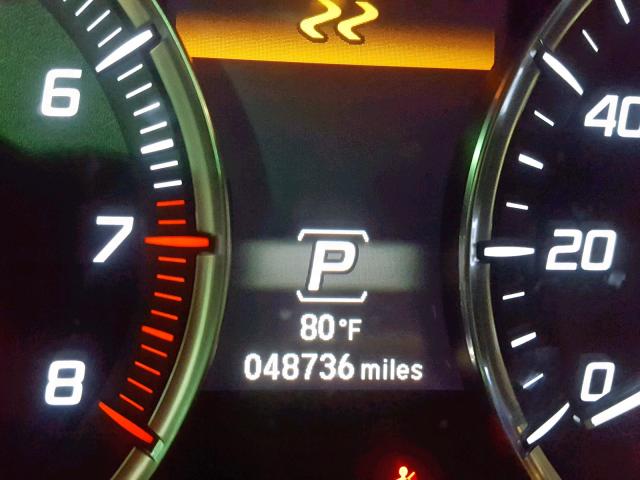 19UUB3F52FA004488 - 2015 ACURA TLX TECH GRAY photo 8