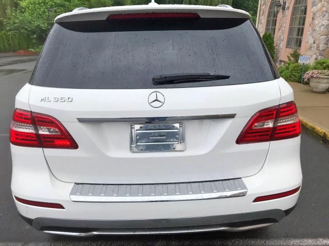 4JGDA5JB8FA498166 - 2015 MERCEDES-BENZ ML 350 WHITE photo 6