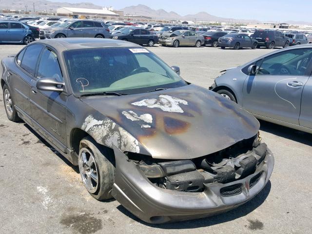 1G2WP52K31F150432 - 2001 PONTIAC GRAND PRIX GRAY photo 1