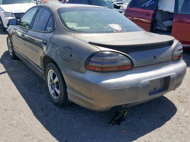 1G2WP52K31F150432 - 2001 PONTIAC GRAND PRIX GRAY photo 3