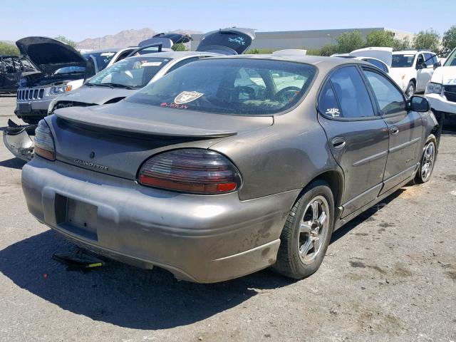 1G2WP52K31F150432 - 2001 PONTIAC GRAND PRIX GRAY photo 4