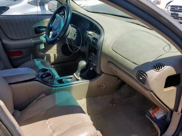 1G2WP52K31F150432 - 2001 PONTIAC GRAND PRIX GRAY photo 5