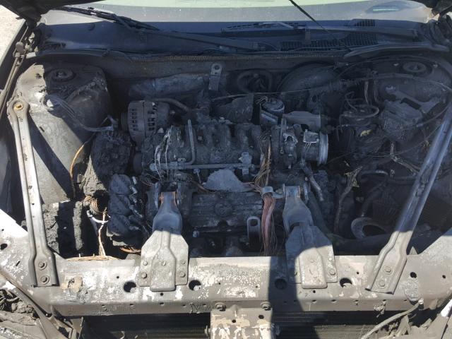 1G2WP52K31F150432 - 2001 PONTIAC GRAND PRIX GRAY photo 7