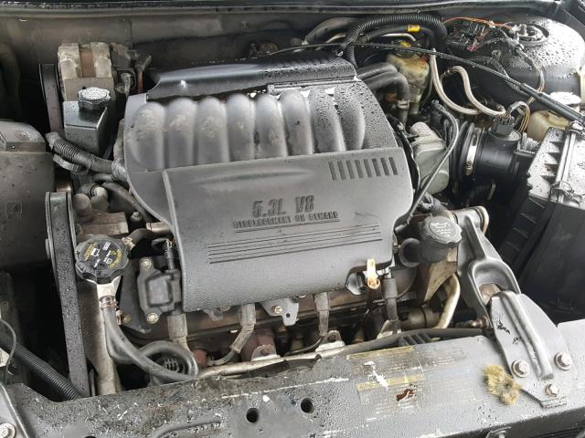 2G1WD58C279221389 - 2007 CHEVROLET IMPALA SUP შავი ფოტო 7
