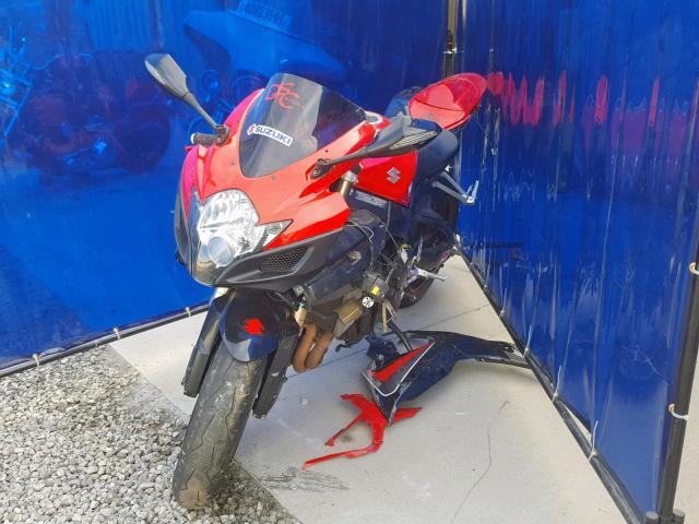 JS1GN7DA062115877 - 2006 SUZUKI GSX-R600 K RED photo 2