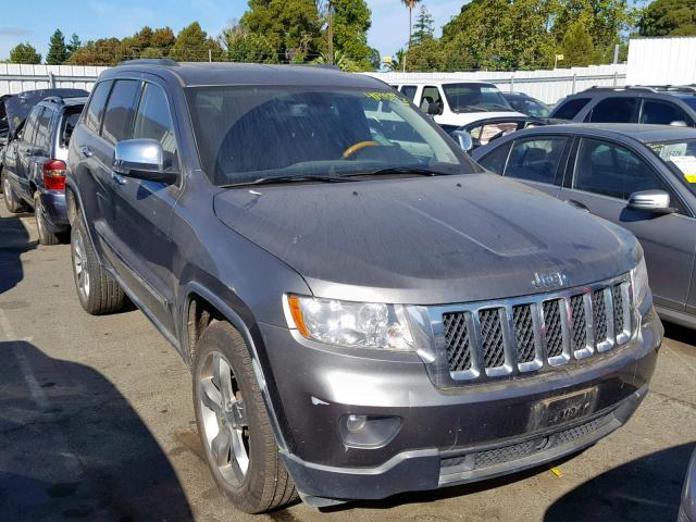 1C4RJFCG3CC329925 - 2012 JEEP GRAND CHER GRAY photo 1