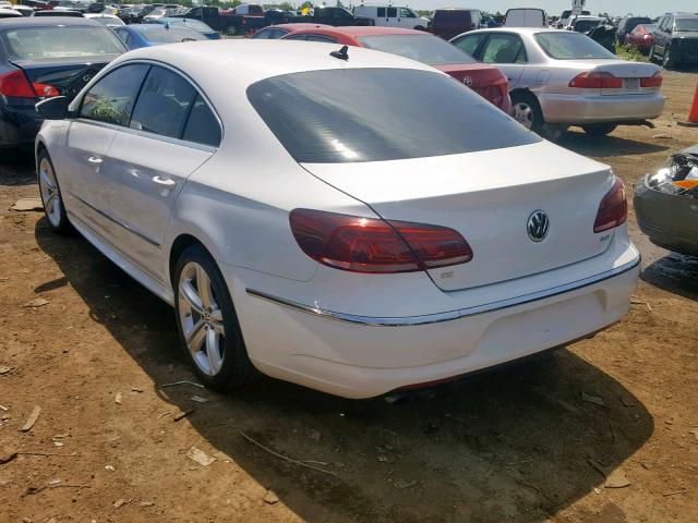 WVWBN7AN4FE804018 - 2015 VOLKSWAGEN CC SPORT 白色 照片 3