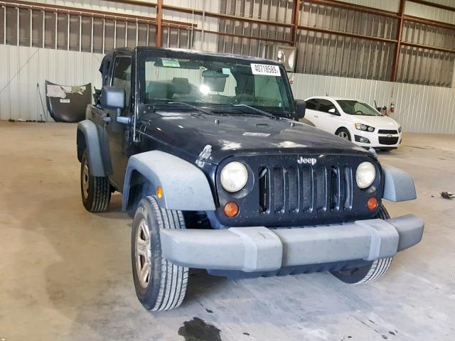 1J4FA241X8L633857 - 2008 JEEP WRANGLER X BLACK photo 1