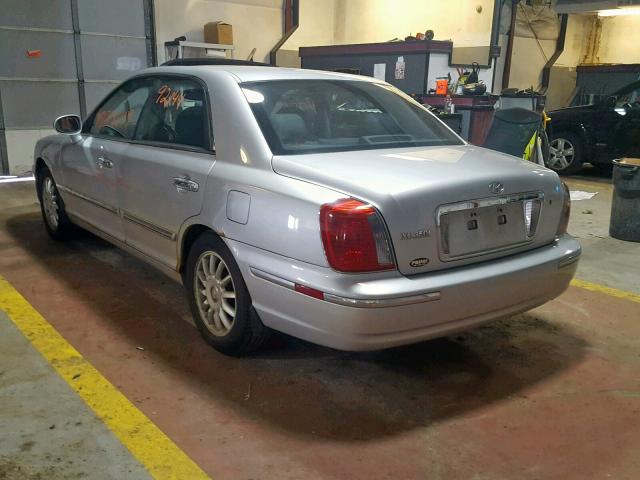 KMHFU45E15A414346 - 2005 HYUNDAI XG 350 SILVER photo 3