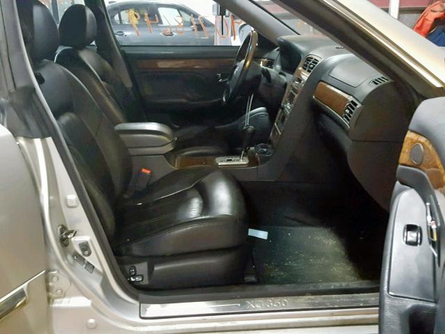 KMHFU45E15A414346 - 2005 HYUNDAI XG 350 SILVER photo 5