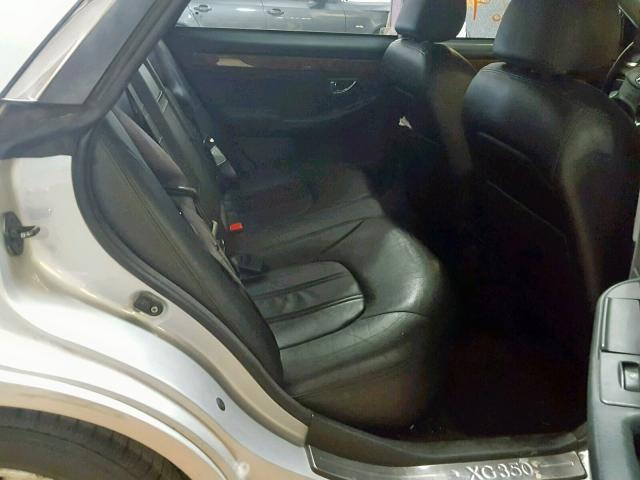 KMHFU45E15A414346 - 2005 HYUNDAI XG 350 SILVER photo 6