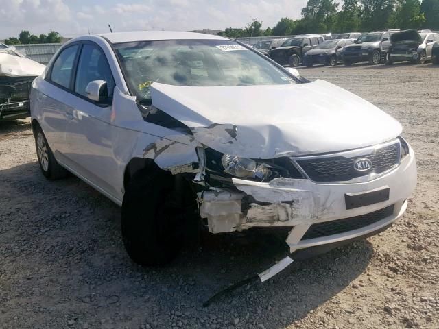 KNAFU4A2XB5435276 - 2011 KIA FORTE EX WHITE photo 1