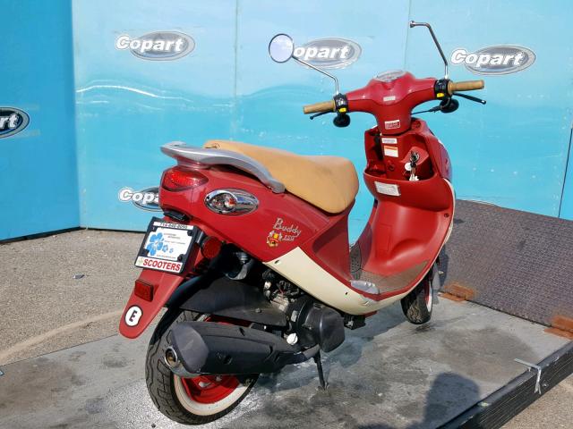 RFVPAC60781000402 - 2008 GENUINE SCOOTER CO. BUDDY 150 RED photo 4