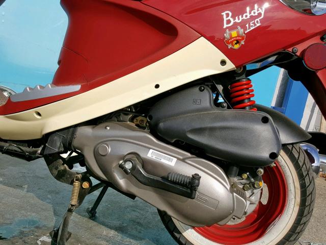 RFVPAC60781000402 - 2008 GENUINE SCOOTER CO. BUDDY 150 RED photo 7