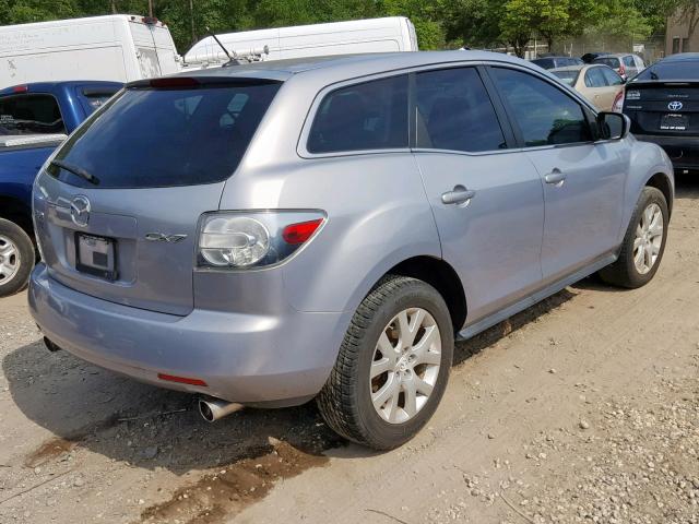 JM3ER293880185499 - 2008 MAZDA CX-7 SILVER photo 4