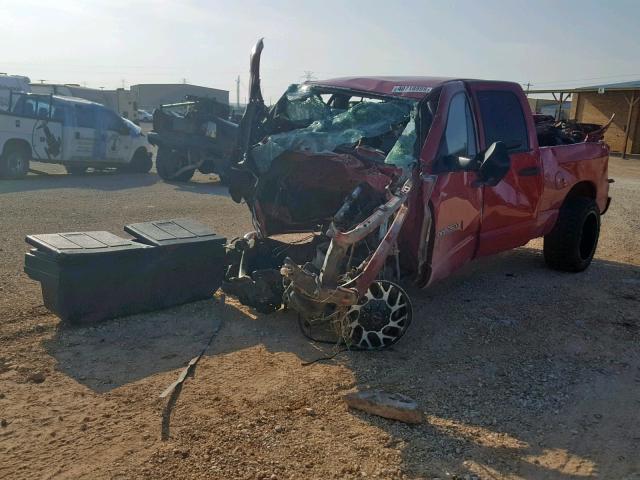 3D7KA28C74G171626 - 2004 DODGE RAM 2500 S წითელი ფოტო 2