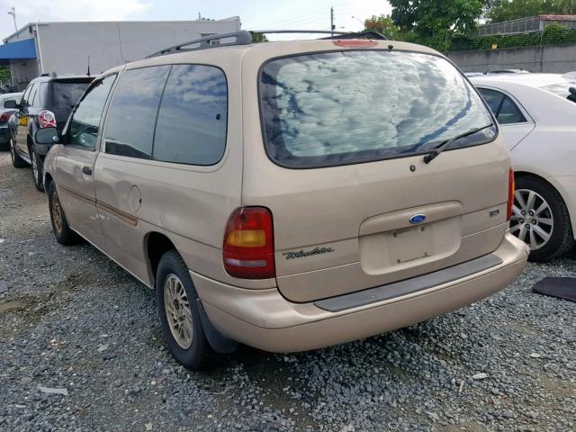 2FMDA5142WBA75086 - 1998 FORD WINDSTAR W TAN photo 3