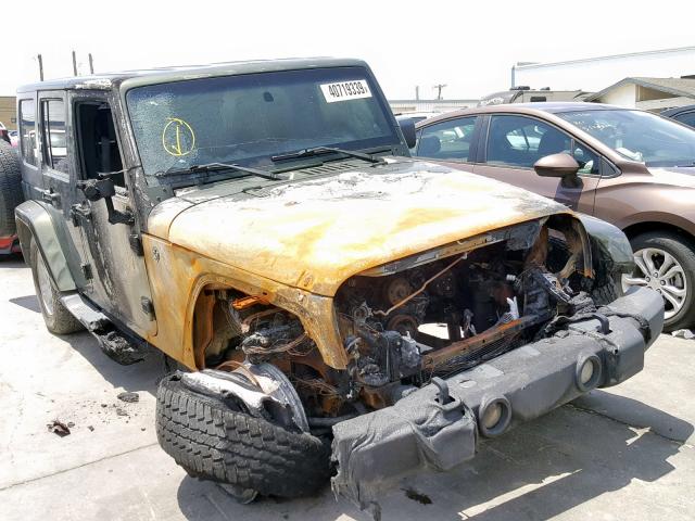 1J4GB59167L123340 - 2007 JEEP WRANGLER S 绿色 照片 1