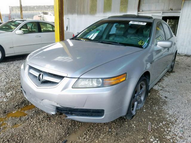 19UUA66226A040336 - 2006 ACURA 3.2TL SILVER photo 2