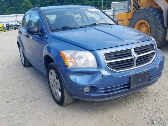 1B3HB48BX7D157128 - 2007 DODGE CALIBER SX BLUE photo 1